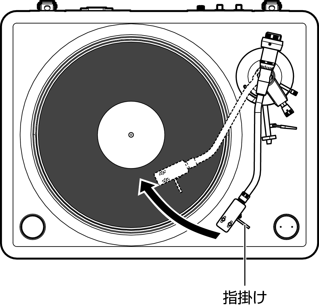 Ope tonearm play DP3000